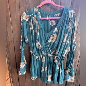 Free People Romantic Top Vintage